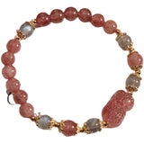 Natural Strawberry Crystal Bracelet Brave Female – Jewelry Gift Ideas — 3