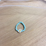 Small Flower Stretch Braided Ring Bead Bracelet – Jewelry Gift Ideas — 8