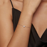 S925 Silver Sparkling Moissanite Bracelet – Jewelry Gift Ideas — 1