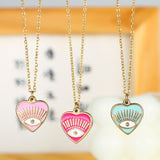 Fashion Love Oil Dripping Eyes Stainless Steel – Jewelry Gift Ideas — 6