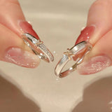 A New Pair Of Silver Lovers' Rings Designed – Stylish Gifts — 3