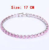 Cubic Zirconia Tennis Bracelets Iced Out Chain – Jewelry Gift Ideas — 9