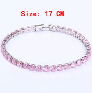 Cubic Zirconia Tennis Bracelets Iced Out Chain – Jewelry Gift Ideas — 9
