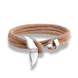 Anchor Ocean Whale Tail Bracelet Milan Rope – Jewelry Gift Ideas — 8