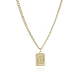 Alphabet Necklace Real Gold Plated Alphabet – Jewelry Gift Ideas — 5