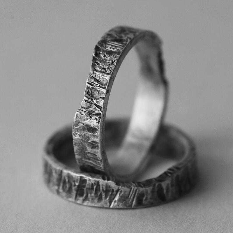 Creative Couple Rings 99 Sterling Silver Female Male – Gifts for Her — 1