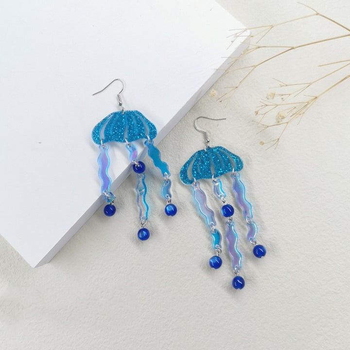 INS Creative New Personalized Blue Jellyfish – Unique Gift Ideas — 1