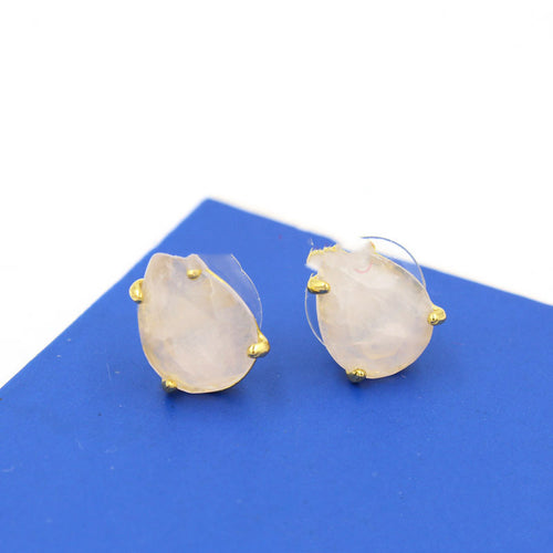Crystal Faceted Drop Earrings Popular Simple Women's – Gifts for Her — 1