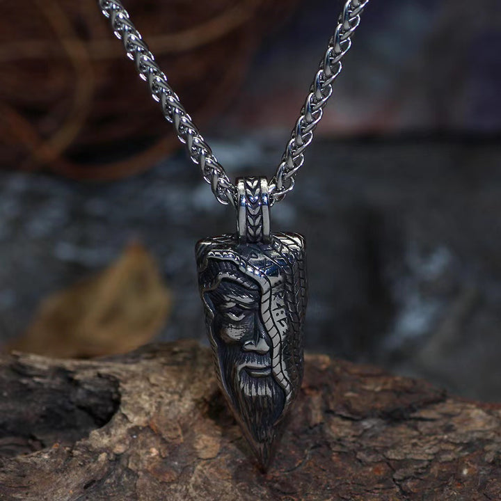 Vintage Necklace Long Beard Pendant For Men – Jewelry Gift Ideas — 1