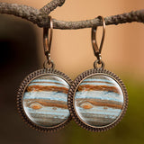 French Time Stone Star Maple Earrings – Stylish Gifts — 7