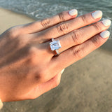 Fashion High-end Emerald Ring Jewelry – Stylish Gifts — 1