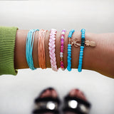 Fashion New Pineapple Combination Set Bracelet – Stylish Gifts — 4