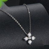 Classic Moissanite Light Luxury Lucky Clavicle – Jewelry Gift Ideas — 4