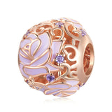 Fashion Golden Red Rose Bead – Stylish Gifts — 4