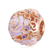 Fashion Golden Red Rose Bead – Stylish Gifts — 4