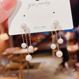Fashion Pearl Tassels With Two Earrings – Stylish Gifts — 5