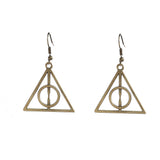 Women's Triangle Wings Vintage Earrings – Gifts for Her — 7