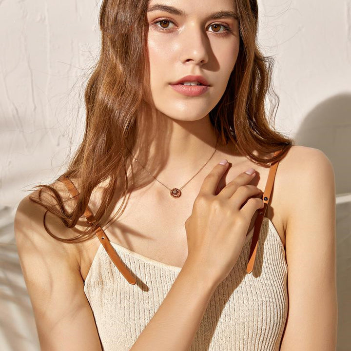Women's Titanium Steel Clavicle Chain Light – Jewelry Gift Ideas — 1