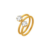 Micro-inlaid Zircon Ring Index Finger Ring Little – Jewelry Gift Ideas — 7
