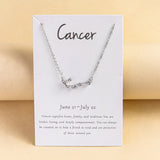 Explosive Diamond Twelve Constellation Necklace – Jewelry Gift Ideas — 5