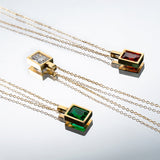 French Square Color Zirconium Rock Candy Square – Jewelry Gift Ideas — 6