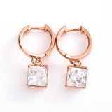 Popular Engagement Four-Claw Brass-Set Zirconia – Gifts for Couples — 2
