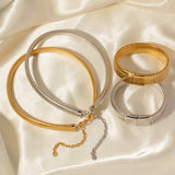 Titanium Steel Single-layer Elastic Snake Chain – Jewelry Gift Ideas — 6