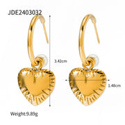 European And American Stainless Steel Pearl Earrings – Useful Gifts — 11