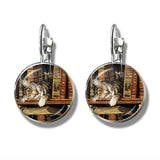 Women's Fashion Retro Book Photo Earrings – Stylish Gifts — 13