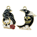 Gothic Style Cartoon Black Crow Pendant – Stylish Gifts — 4