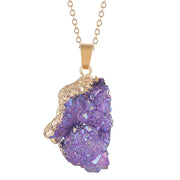 Colored Shaped Crystal Pendant – Jewelry Gift Ideas — 5