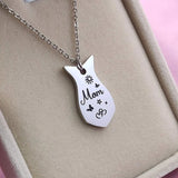 3 PCS Heart-shaped Matching Mom Sisters Necklace Set – Gifts for Her — 2