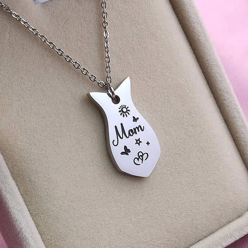 3 PCS Heart-shaped Matching Mom Sisters Necklace Set – Gifts for Her — 2