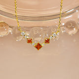 Color Niche Light Luxury Sapphire Pendant – Jewelry Gift Ideas — 5