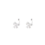 Hollow Bow Hook Unique Temperament Ear Studs – Practical Gifts — 3