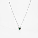 Simple All-match Sterling Silver Pebble Necklace – Jewelry Gift Ideas — 2