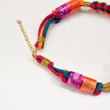 Colored Resin Flower Necklace – Jewelry Gift Ideas — 6