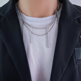 Steel Bends And Hitches Tassel Necklace – Jewelry Gift Ideas — 11
