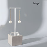 Acrylic Clear T Earring Stud Earrings Display – Jewelry Gift Ideas — 5