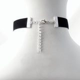 Black Velvet Neck With Collar And Chain – Unique Gift Ideas — 5