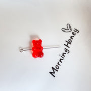 Acrylic Resin Transparent Color Bear Beaded DIY – Stylish Gifts — 11