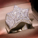 Hip Hop Men's Micro Inlaid Zircon XINGX Ring – Gifts for Him — 4