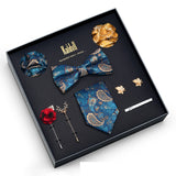 Eight Piece Tie Square Bow Tie Brooch – Jewelry Gift Ideas — 20