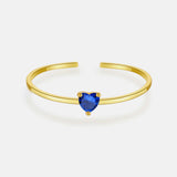 S925 Sterling Silver 5-color Love Thin Body Ring – Gifts for Couples — 6