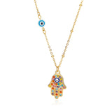 Fashionable Zircon Pendant Fatima Palm – Jewelry Gift Ideas — 3