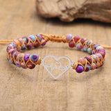 Hand Braided Double Emperor Turquoise Bracelet – Jewelry Gift Ideas — 1