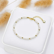 Pearl Bracelet Female Fritillary Butterfly Clover – Jewelry Gift Ideas — 4