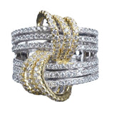Fashion Women's Zircon Ring Light Luxury Cross – Stylish Gifts — 4