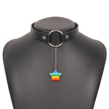 Personalized Neck Leather Metal Buckle Necklace – Jewelry Gift Ideas — 2