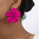 Vintage Flower Earrings For Women Niche Design Spray – Gifts for Her — 8